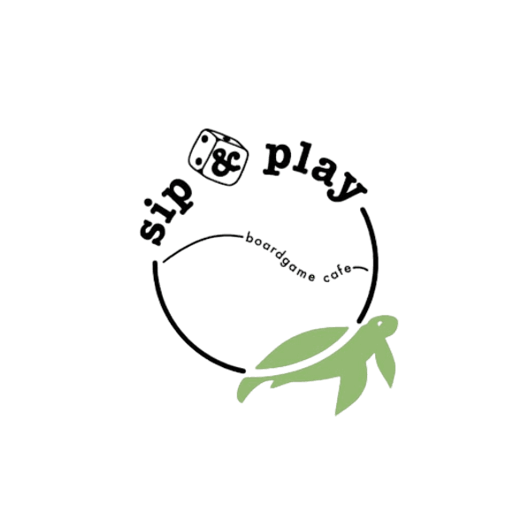 Sip & Play Café Logo